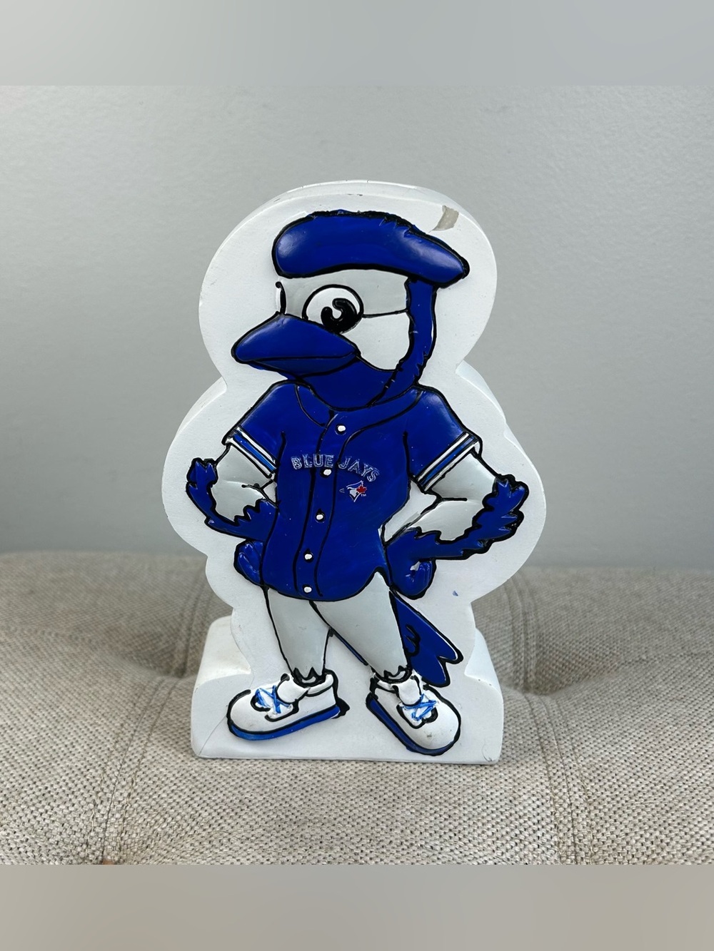 Toronto Blue Jays Mascot Ace MLB Baseball Piggy Bank Painted